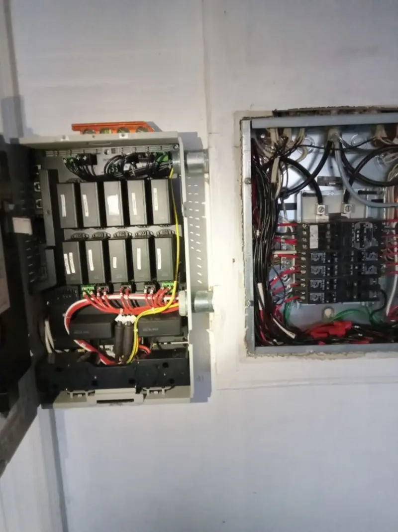 Electrical panel upgrade completed for Carbon Monoxide Detector Installation in Washington